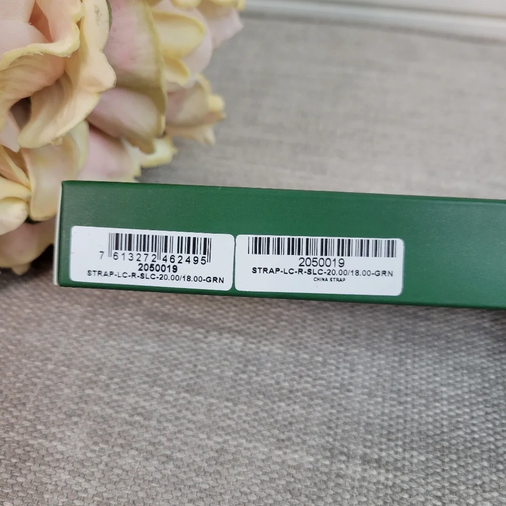 Lacoste Apple Watch Strap (38/40mm) Crocodile Print Silicone